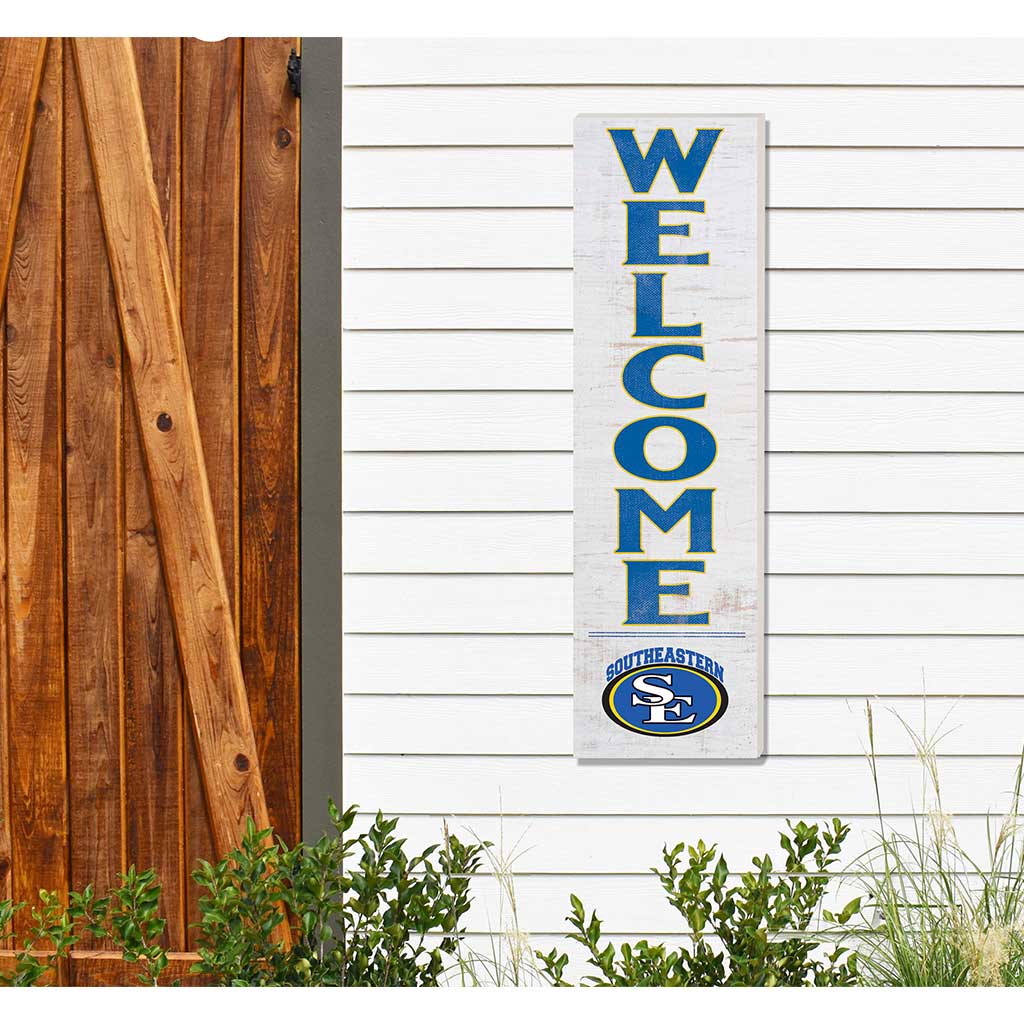 10x35 Indoor Outdoor Sign WELCOME Southeastern Oklahoma State University Savage Storm