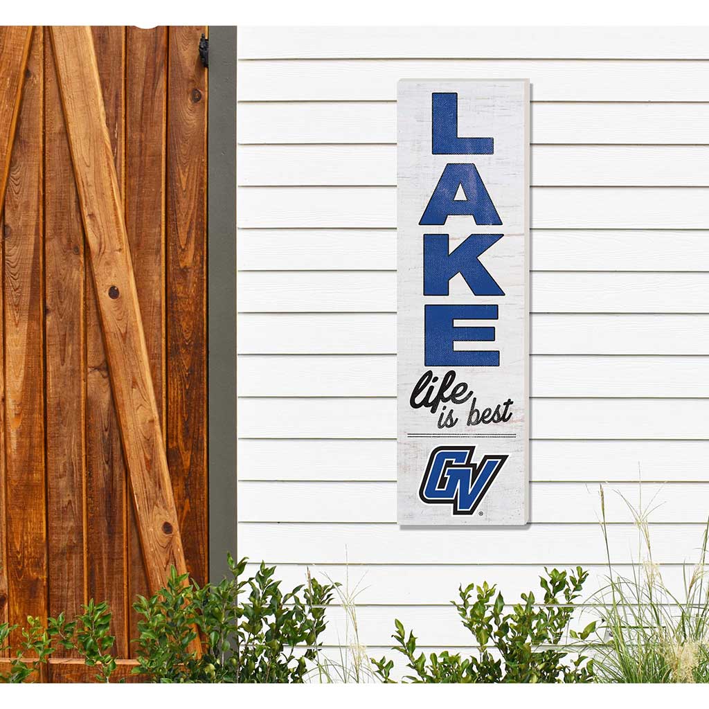 10x35 Indoor Outdoor Sign LAKE Life Grand Valley State Lakers