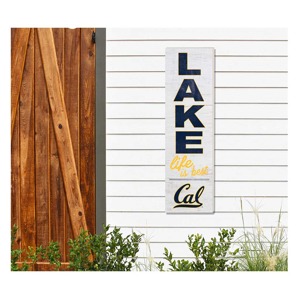 10x35 Indoor Outdoor Sign LAKE Life California (Berkeley) Golden Bears