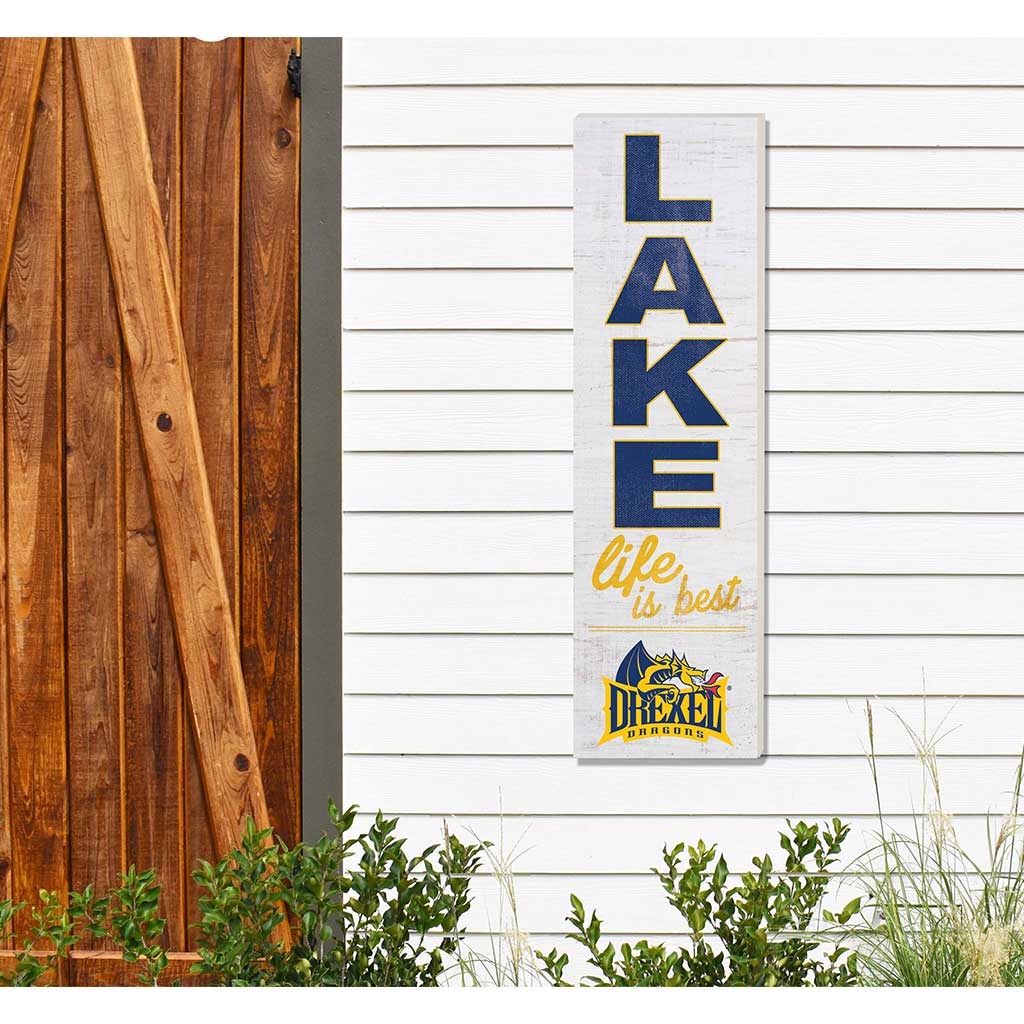 10x35 Indoor Outdoor Sign LAKE Life Drexel Dragons