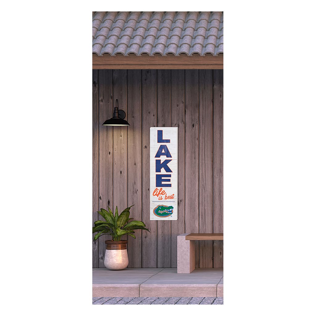 10x35 Indoor Outdoor Sign LAKE Life Florida Gators