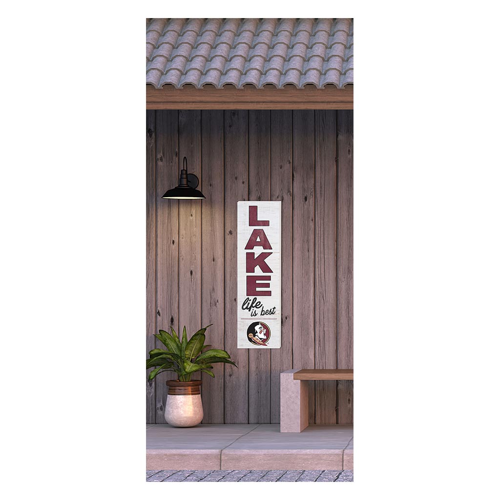 10x35 Indoor Outdoor Sign LAKE Life Florida State Seminoles