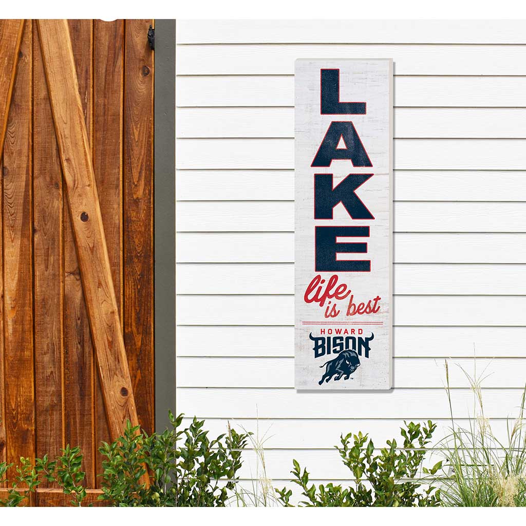 10x35 Indoor Outdoor Sign LAKE Life Howard Bison