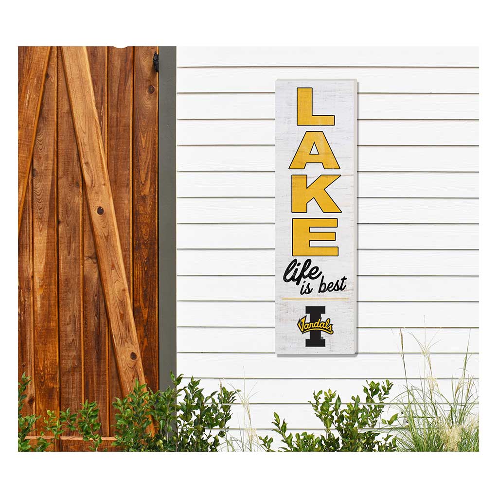 10x35 Indoor Outdoor Sign LAKE Life Idaho Vandals