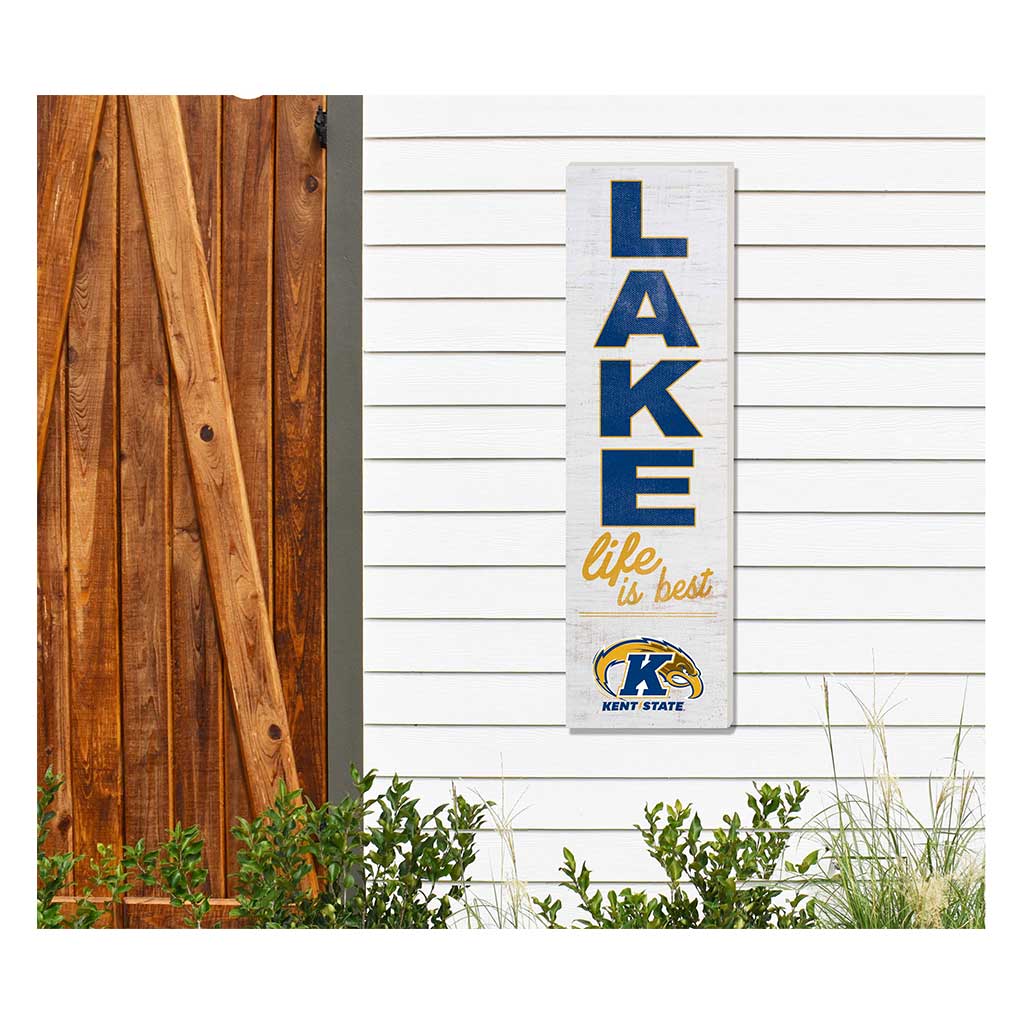 10x35 Indoor Outdoor Sign LAKE Life Kent State Golden Flashes