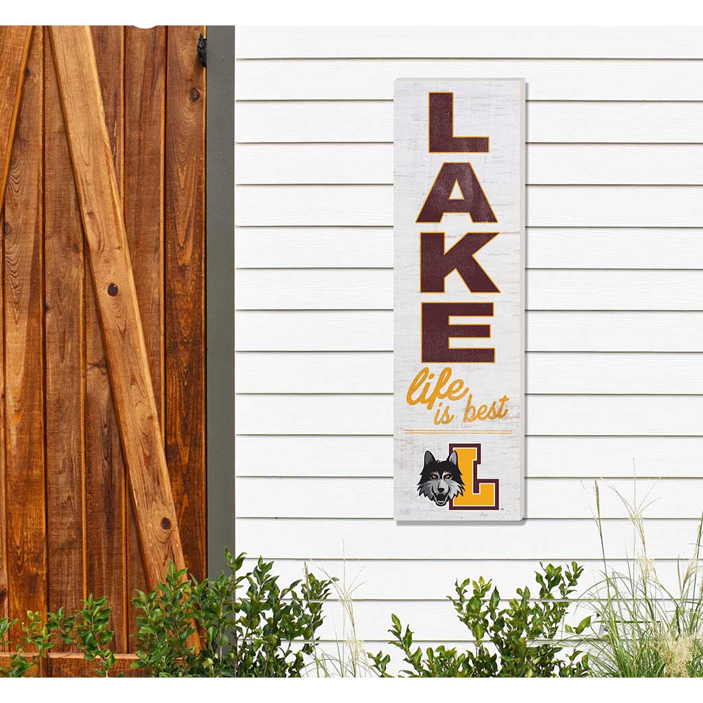 10x35 Indoor Outdoor Sign LAKE Life Loyola Chicago Ramblers