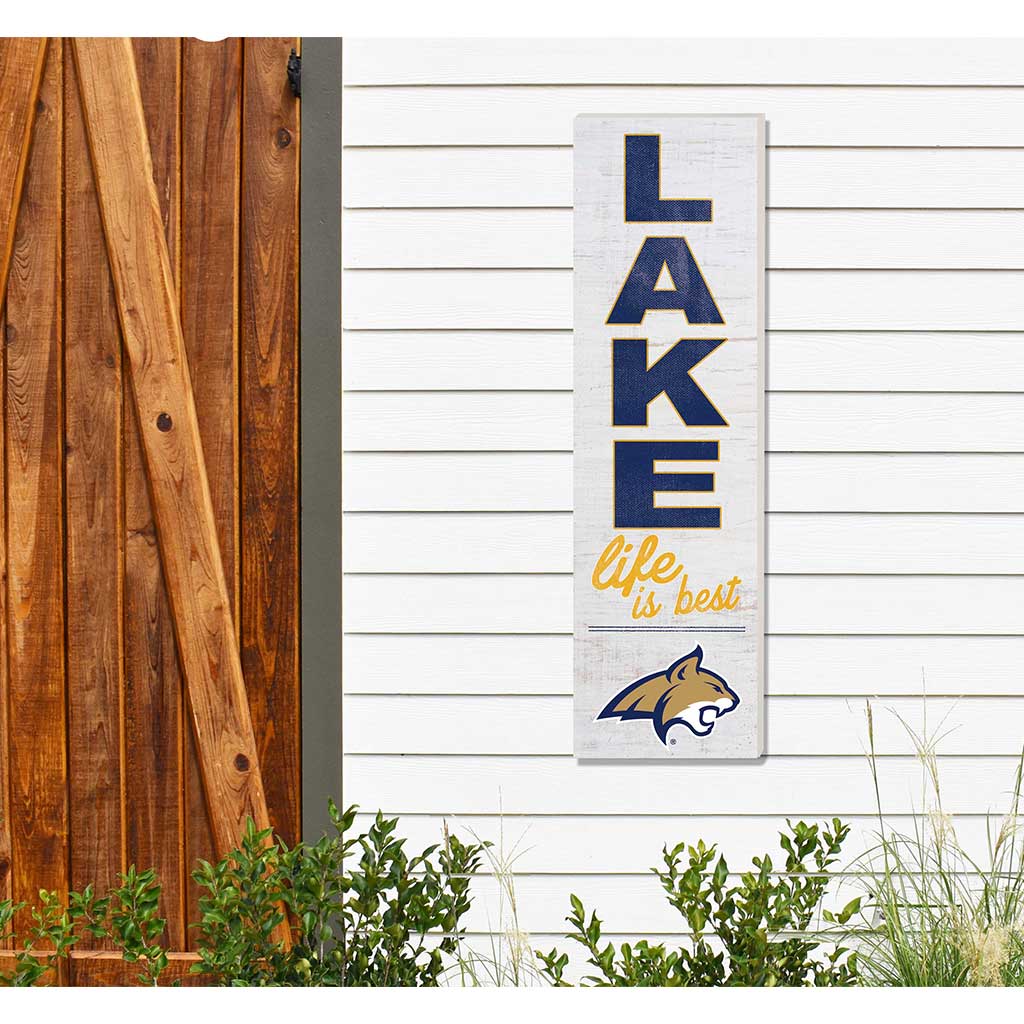 10x35 Indoor Outdoor Sign LAKE Life Montana State Fighting Bobcats