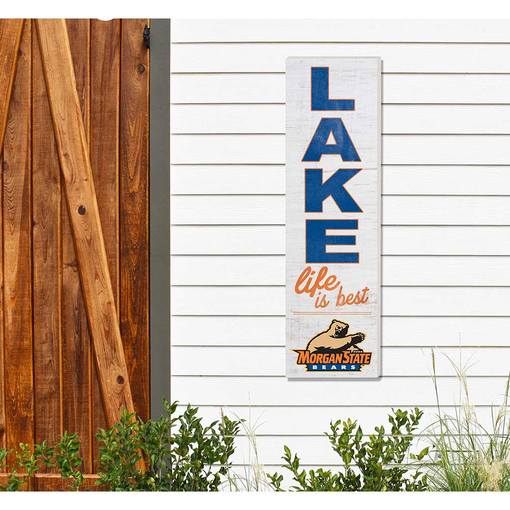 10x35 Indoor Outdoor Sign LAKE Life Morgan State Bears