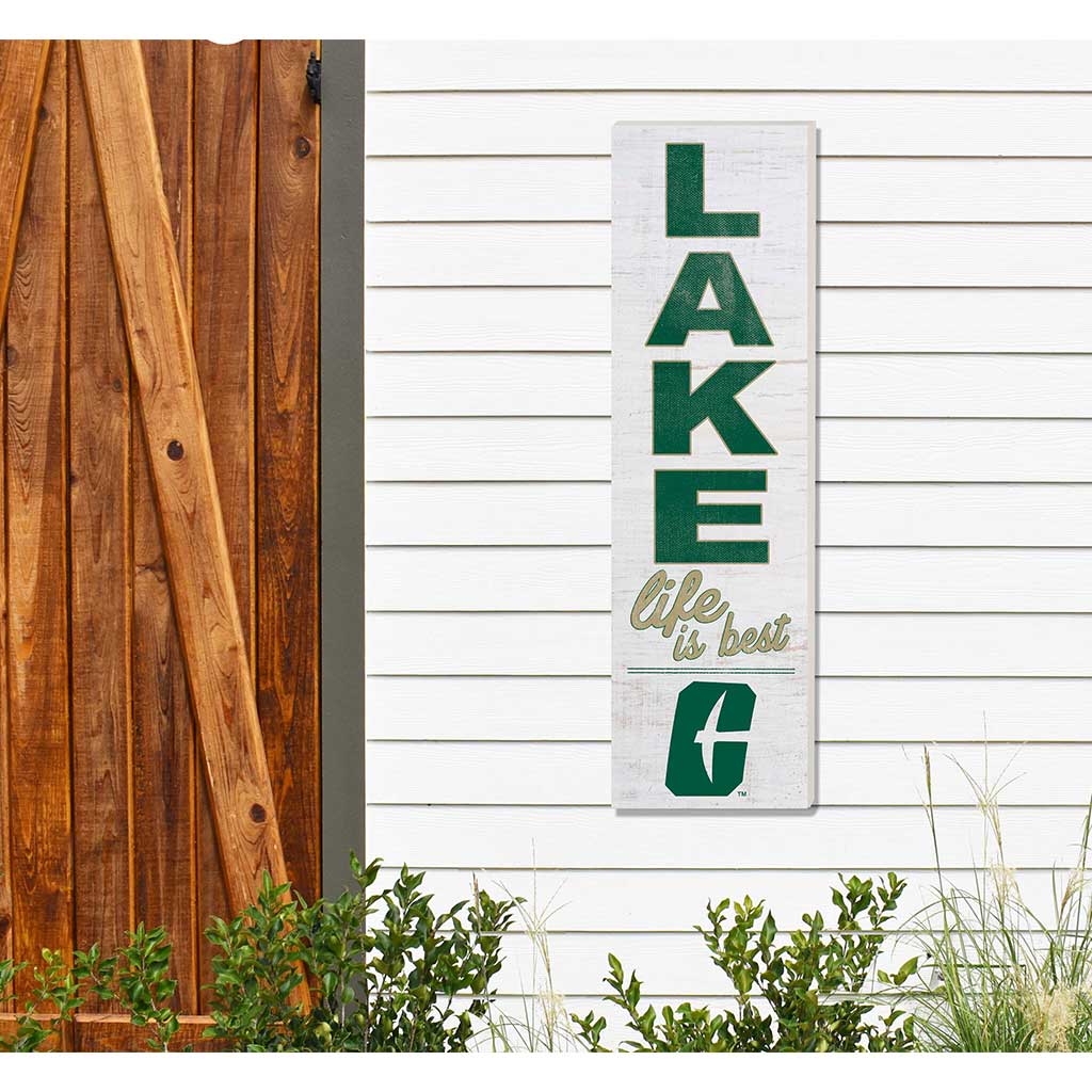 10x35 Indoor Outdoor Sign LAKE Life North Carolina (Charlotte) 49ers