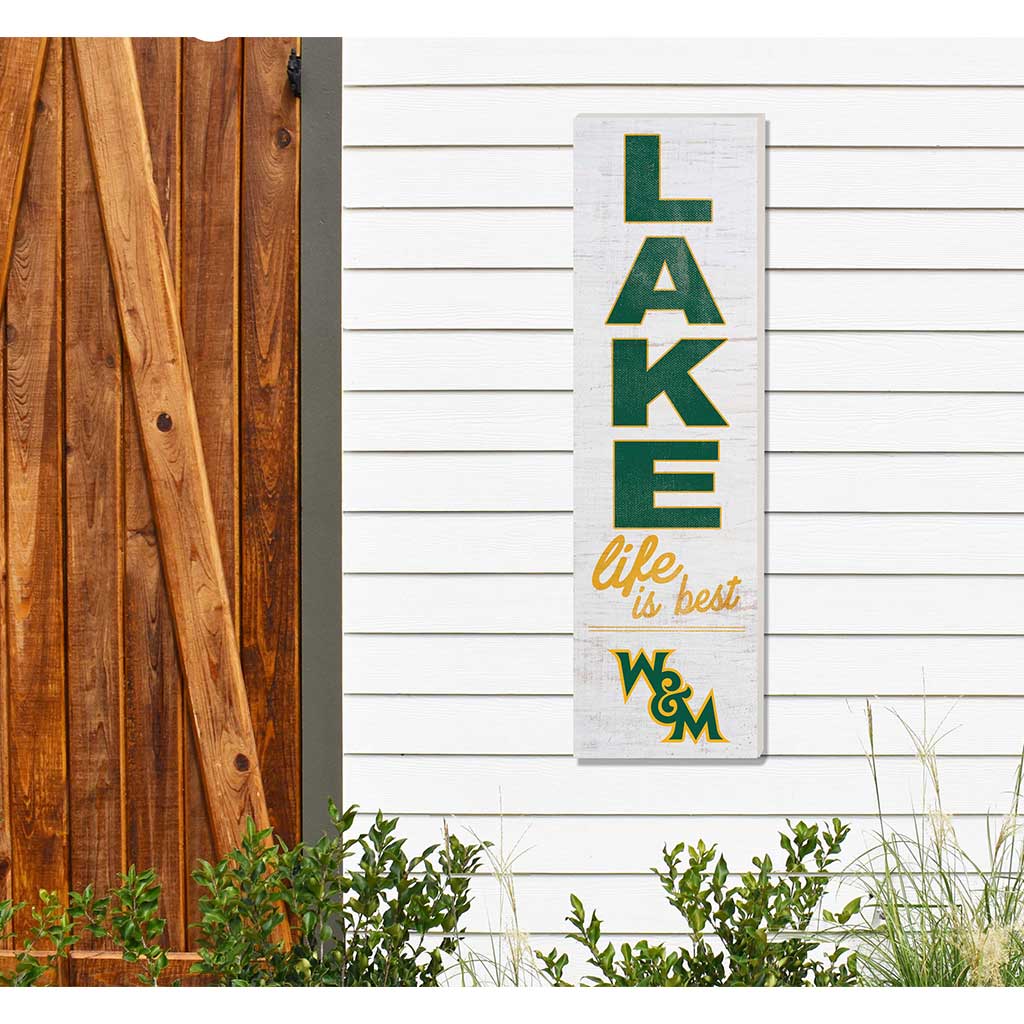 10x35 Indoor Outdoor Sign LAKE Life William and Mary Tribe