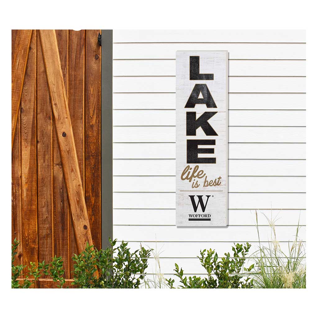 10x35 Indoor Outdoor Sign LAKE Life Wofford College Terriers