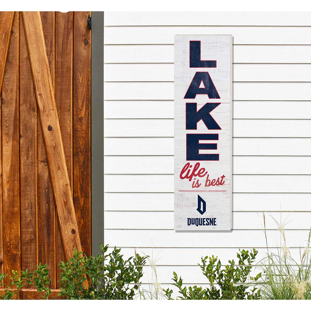 10x35 Indoor Outdoor Sign LAKE Life Duquesne Dukes