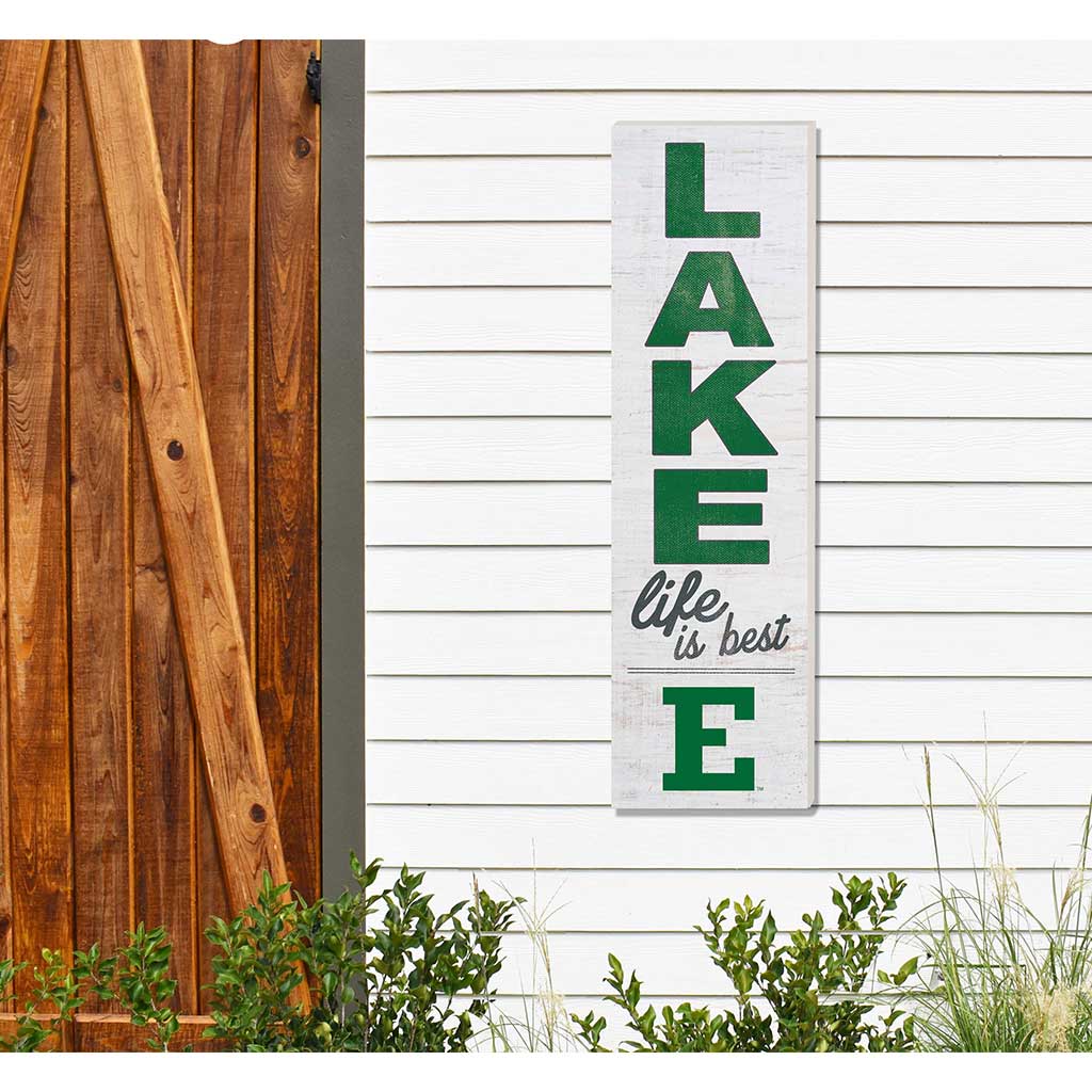 10x35 Indoor Outdoor Sign LAKE Life Eastern Michigan Eagles