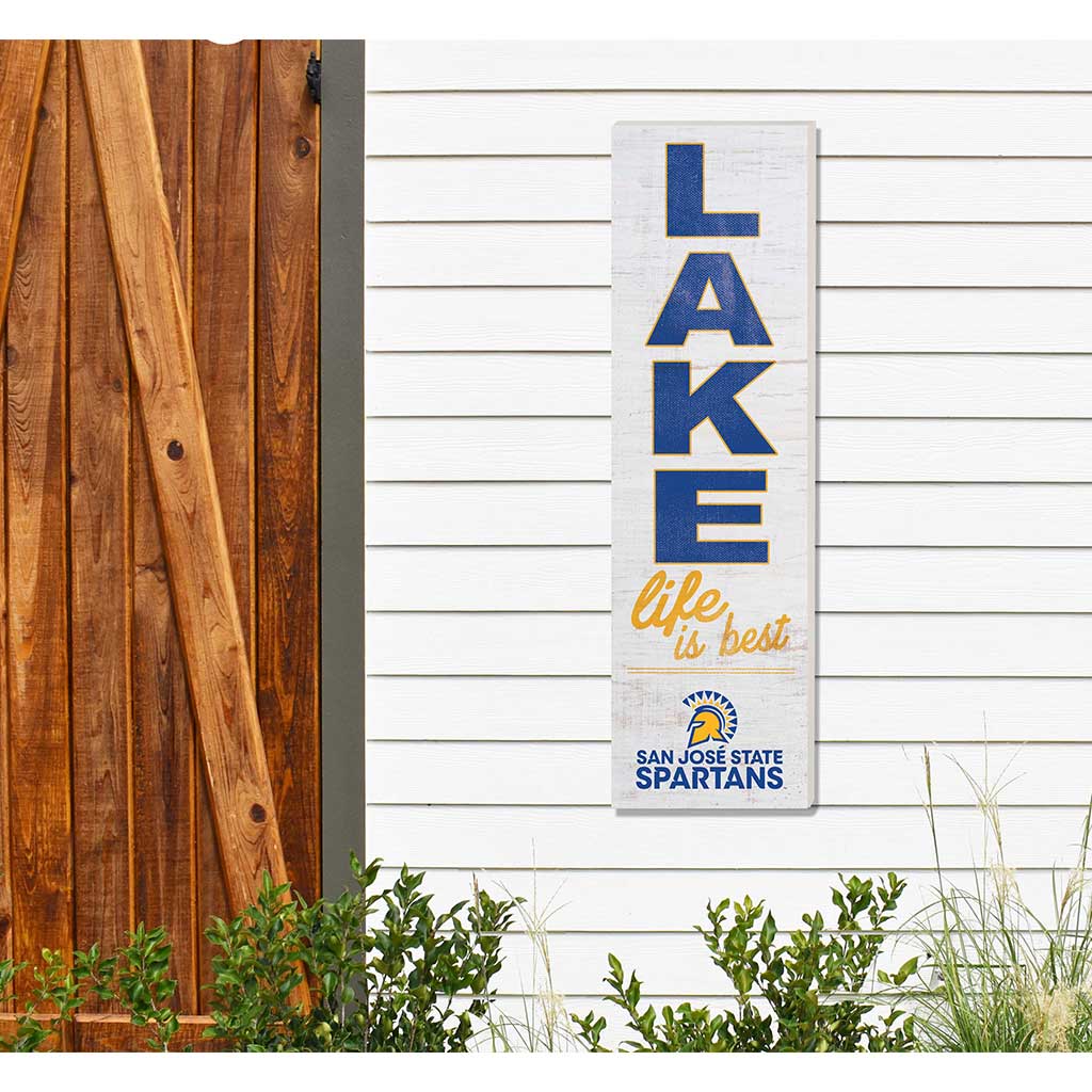 10x35 Indoor Outdoor Sign LAKE Life San Jose State Spartans