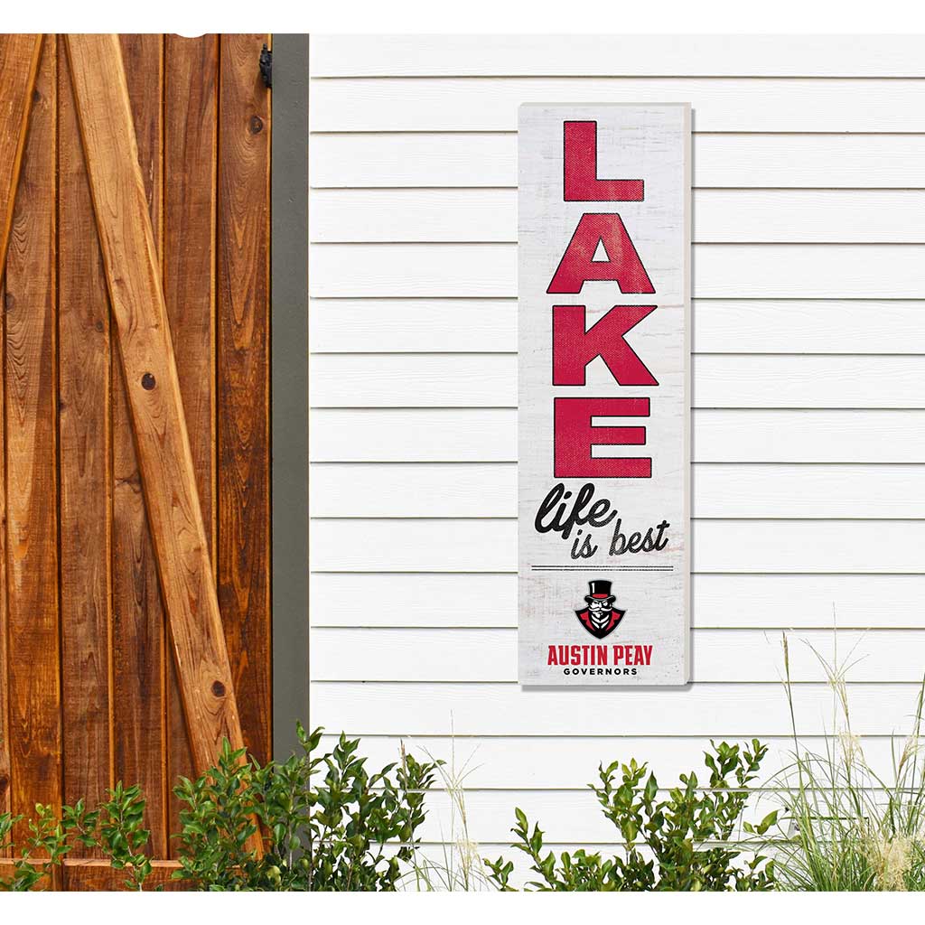 10x35 Indoor Outdoor Sign LAKE Life Austin Peay Governors