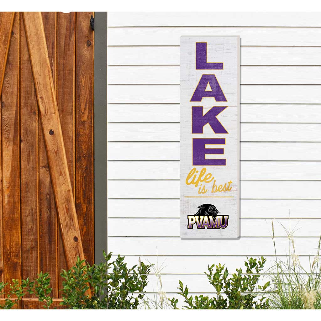 10x35 Indoor Outdoor Sign LAKE Life Prairie View A&M Panthers