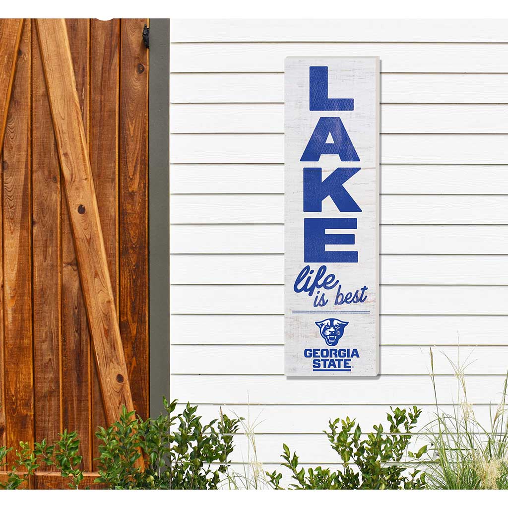 10x35 Indoor Outdoor Sign LAKE Life Georgia State Panthers