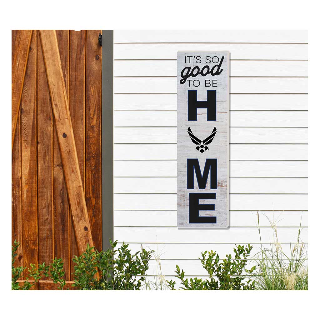 10x35 Indoor Outdoor Sign HOME So Good Air Force