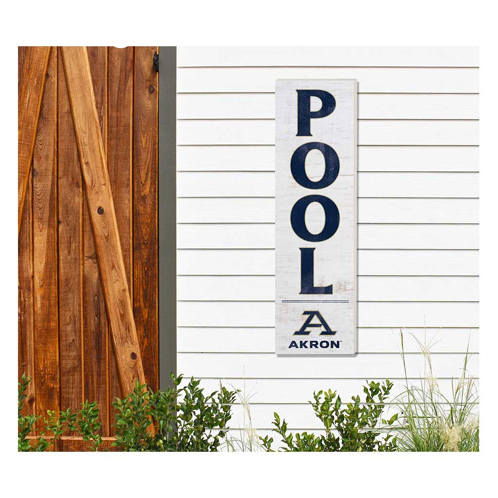 10x35 Indoor Outdoor Sign Pool Akron Zips