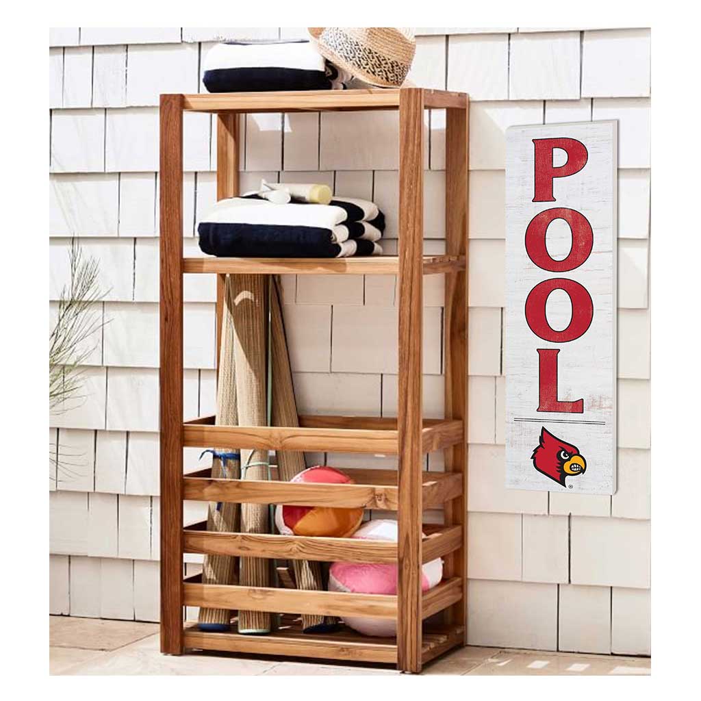 10x35 Indoor Outdoor Sign Pool Louisville Cardinals