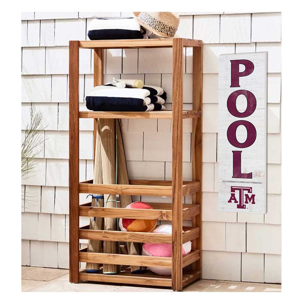10x35 Indoor Outdoor Sign Pool Texas A&M Aggies