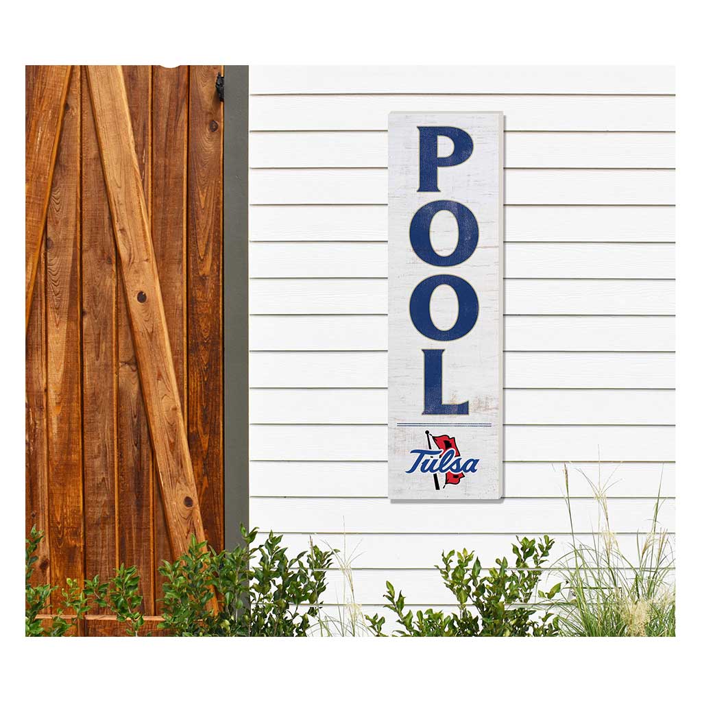 10x35 Indoor Outdoor Sign Pool Tulsa Golden Hurricane