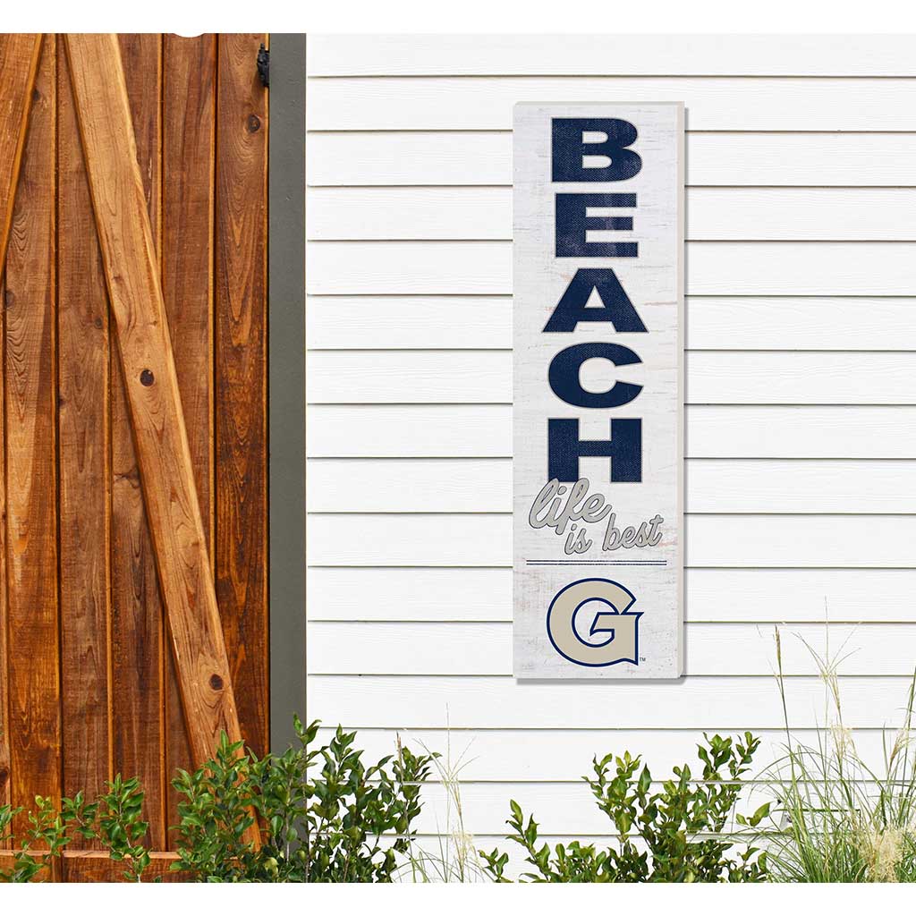 10x35 Indoor Outdoor Sign Beach Life Georgetown Hoyas