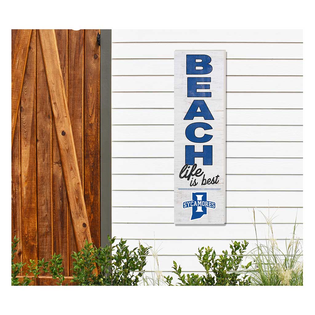 10x35 Indoor Outdoor Sign Beach Life Indiana State Sycamores