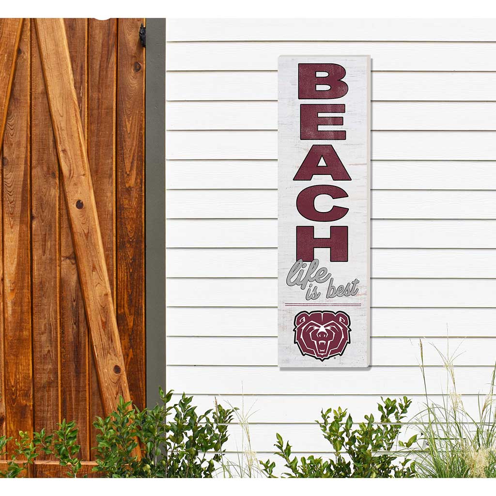 10x35 Indoor Outdoor Sign Beach Life Missouri State Bears