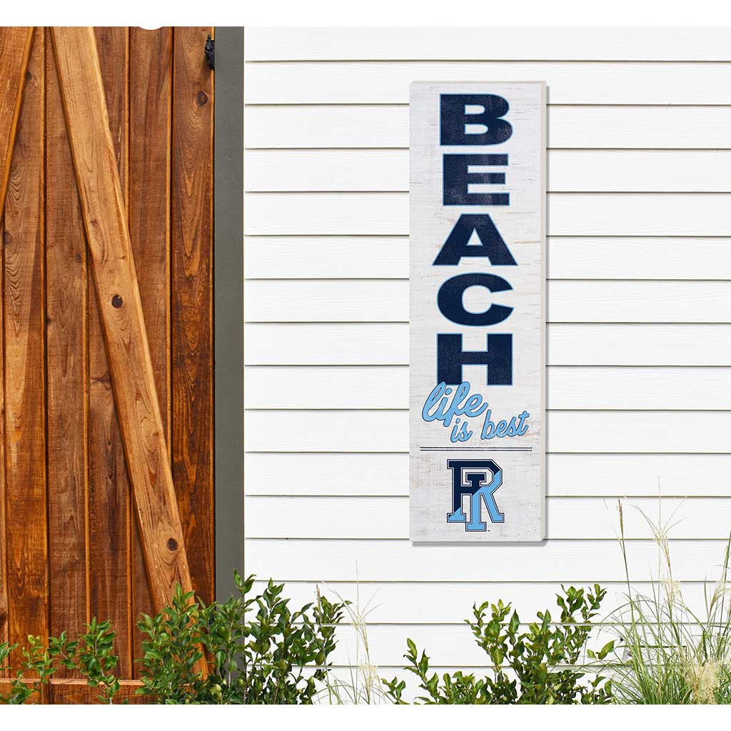 10x35 Indoor Outdoor Sign Beach Life Rhode Island Rams