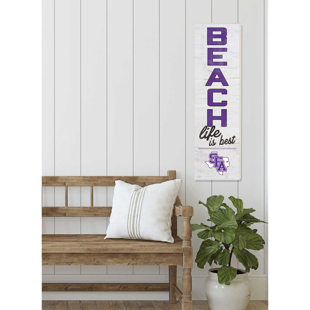 10x35 Indoor Outdoor Sign Beach Life Stephen F Austin Lumberjacks