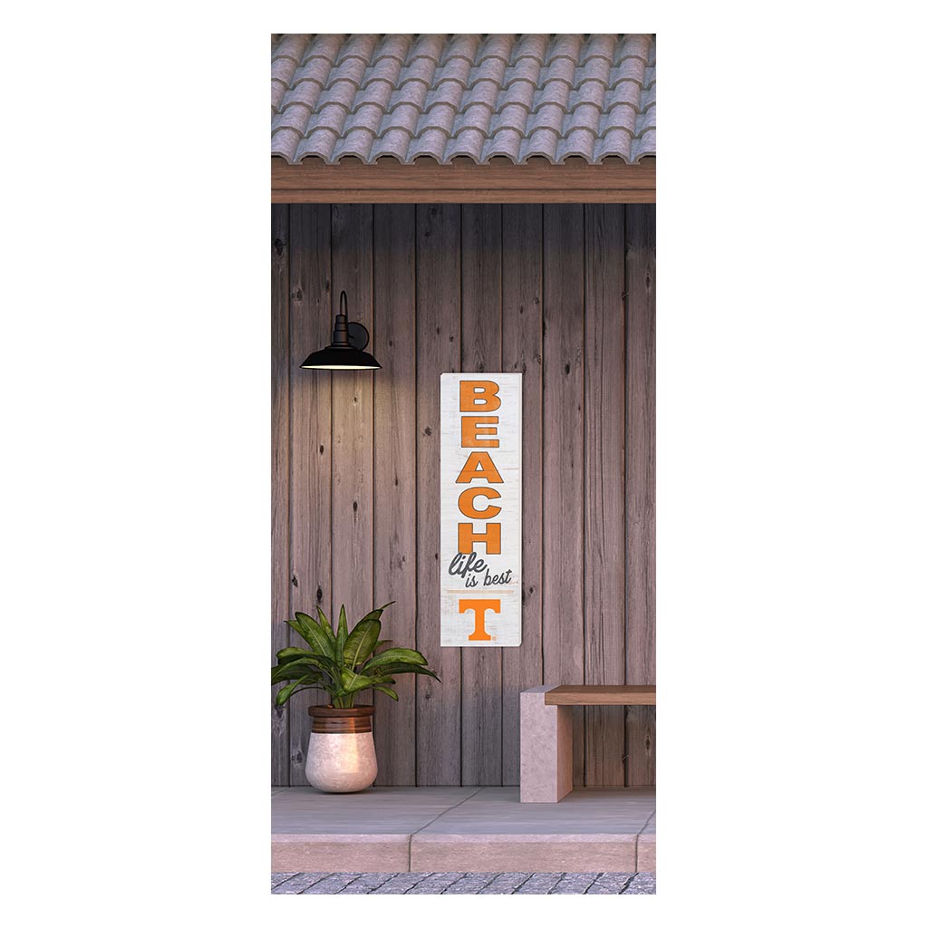 10x35 Indoor Outdoor Sign Beach Life Tennessee Volunteers