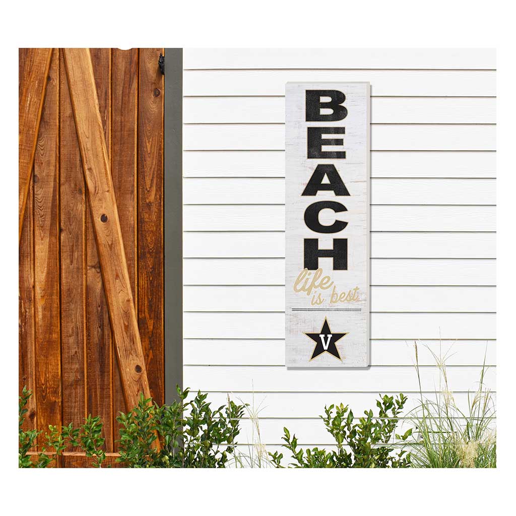 10x35 Indoor Outdoor Sign Beach Life Vanderbilt Commodores