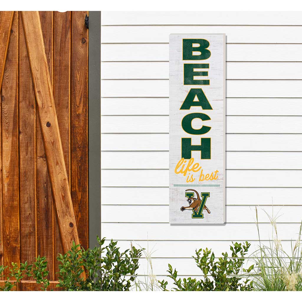 10x35 Indoor Outdoor Sign Beach Life Vermont Catamounts