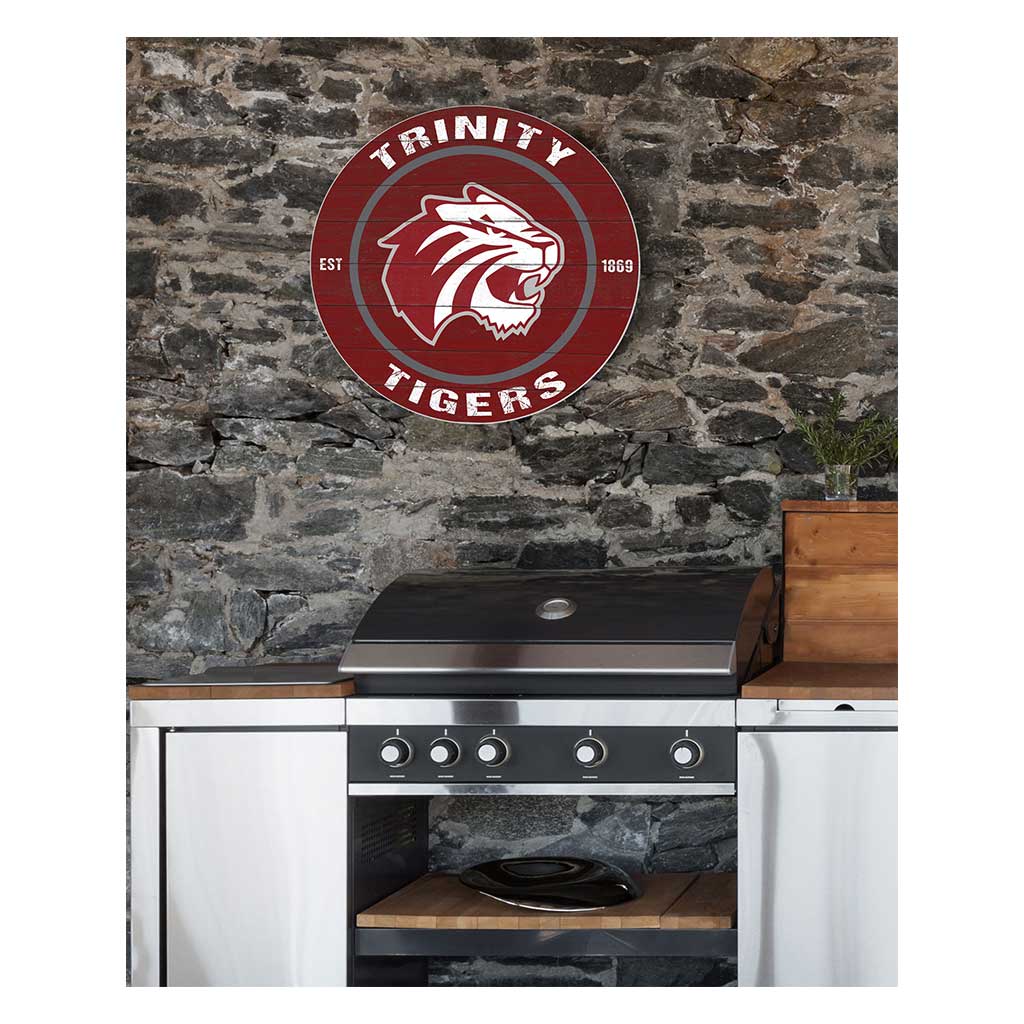 20x20 Indoor Outdoor Colored Circle Trinity University Tigers