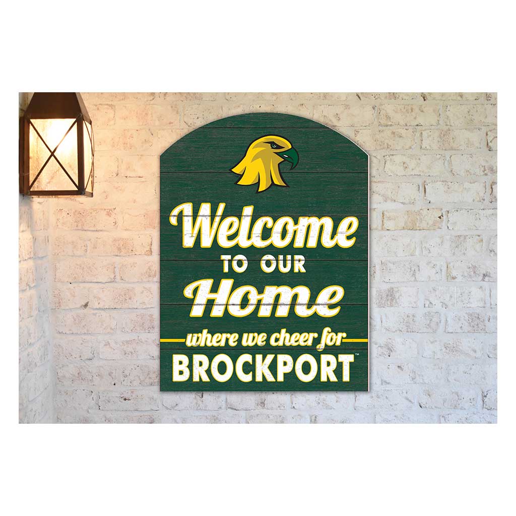 16x22 Indoor Outdoor Marquee Sign College at SUNY Brockport Golden Eagles