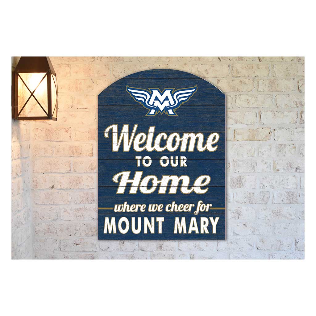 16x22 Indoor Outdoor Marquee Sign Mount Mary University Blue Angels