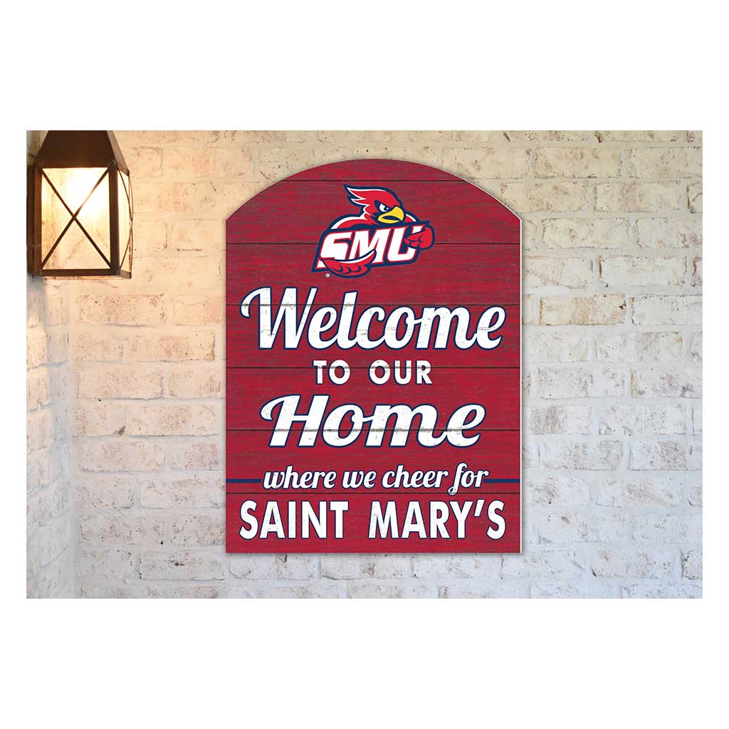 16x22 Indoor Outdoor Marquee Sign Saint Mary's University of Minnesota Cardinals