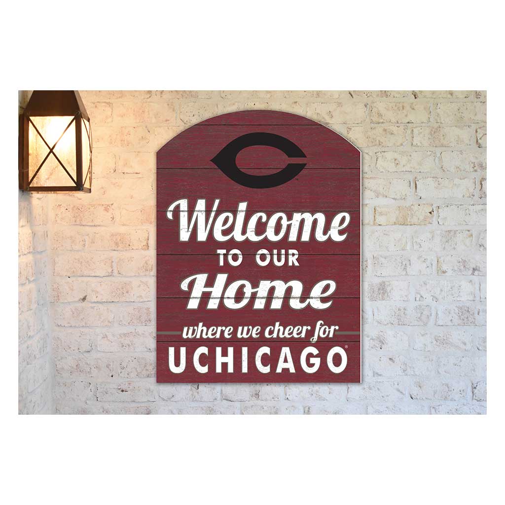 16x22 Indoor Outdoor Marquee Sign University of Chicago Maroons