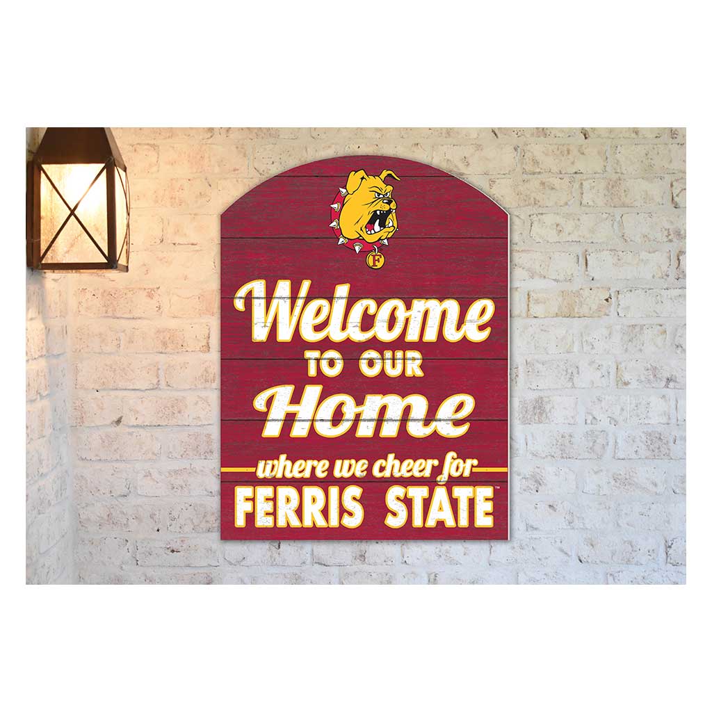 16x22 Indoor Outdoor Marquee Sign Ferris State Bulldogs