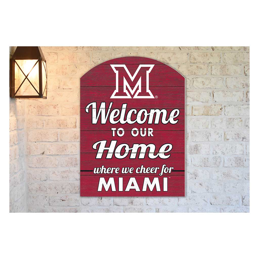 16x22 Indoor Outdoor Marquee Sign Miami of Ohio Redhawks
