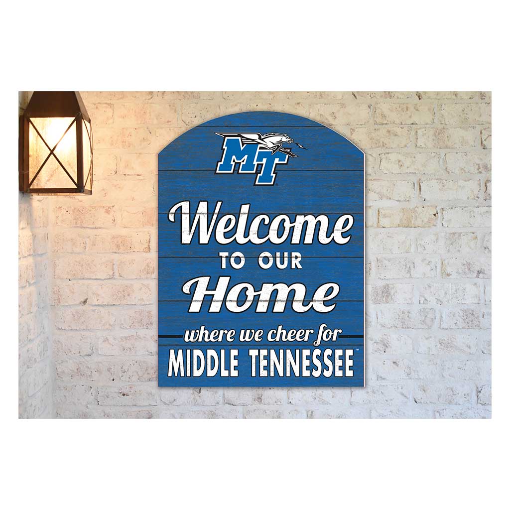 16x22 Indoor Outdoor Marquee Sign Middle Tennessee State Blue Raiders