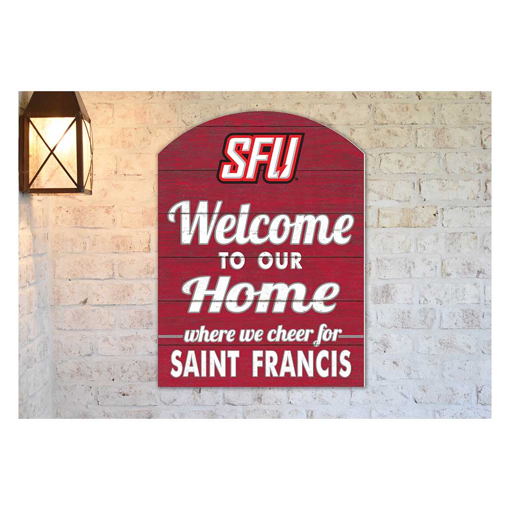16x22 Indoor Outdoor Marquee Sign Saint Francis Red Flash