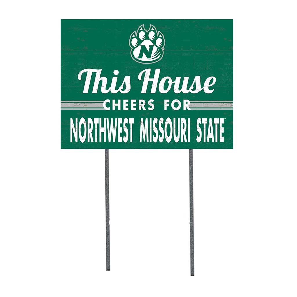 18x24 Lawn Sign Northwest Missouri State University Bearcats