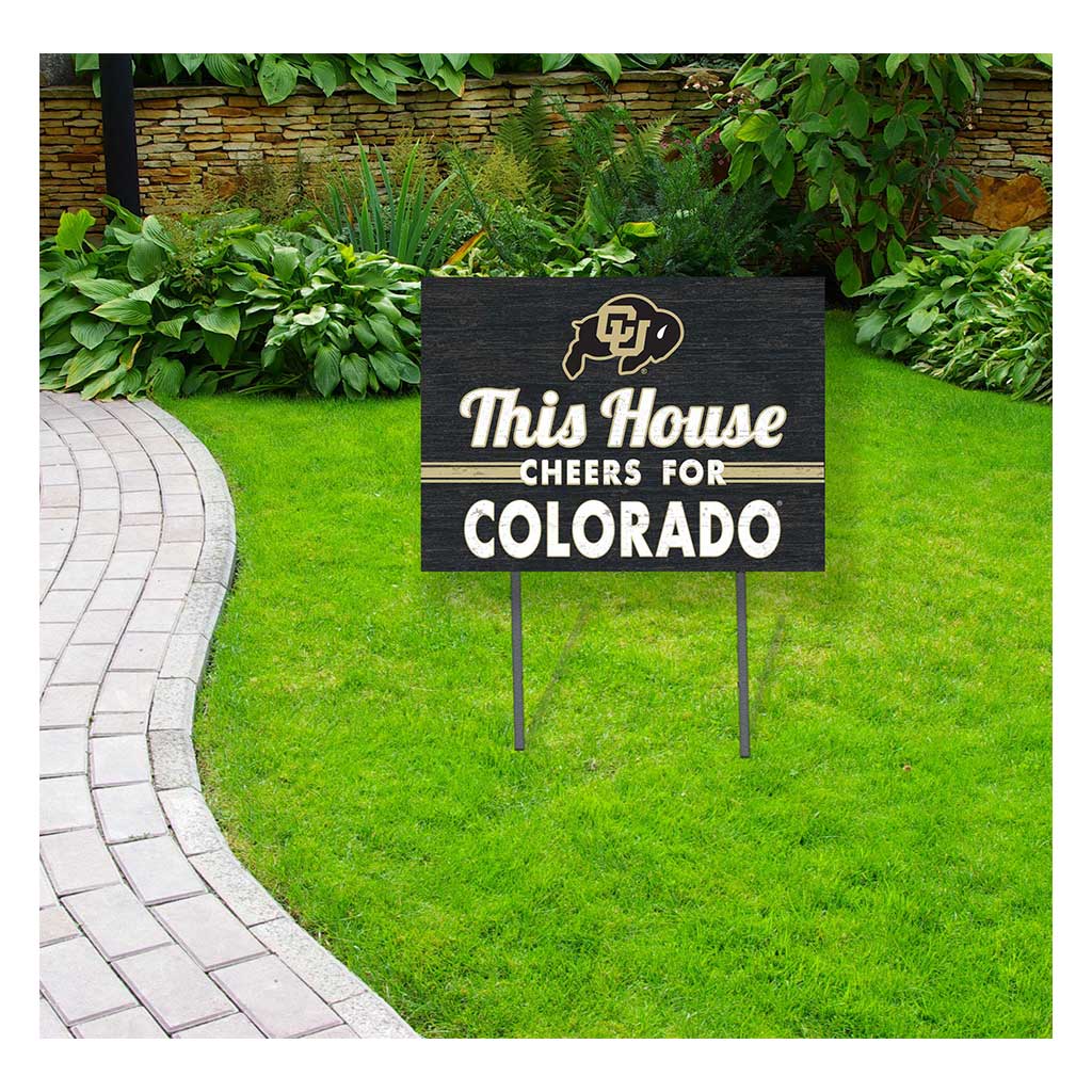 18x24 Lawn Sign Colorado (Boulder) Buffaloes