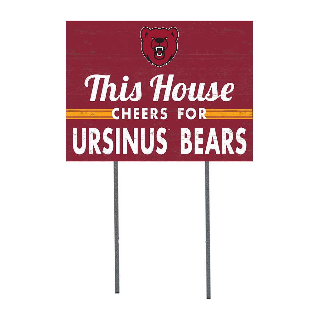 18x24 Lawn Sign Ursinus College Bears