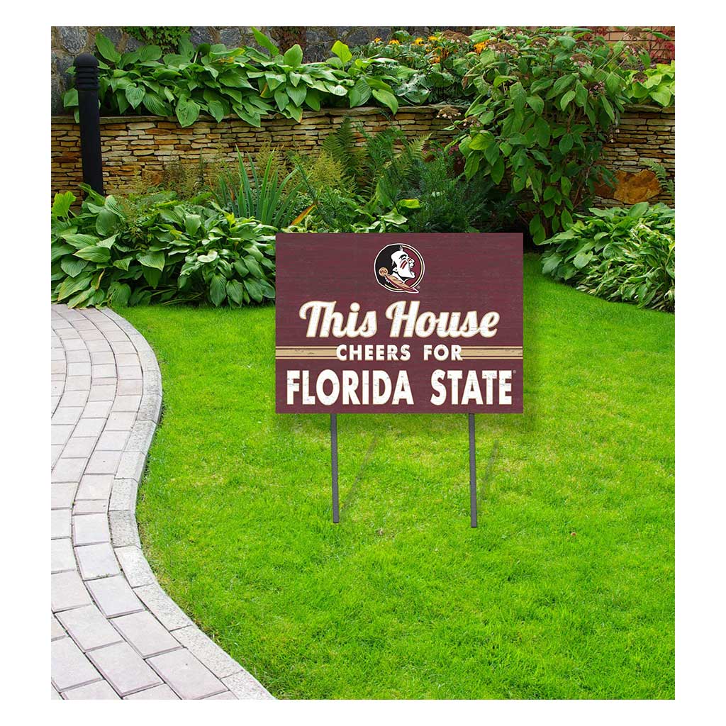 18x24 Lawn Sign Florida State Seminoles