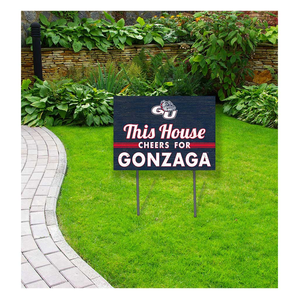 18x24 Lawn Sign Gonzaga Bulldogs