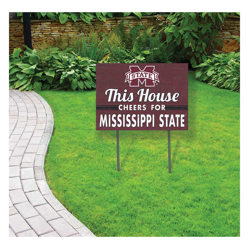 18x24 Lawn Sign Mississippi State Bulldogs