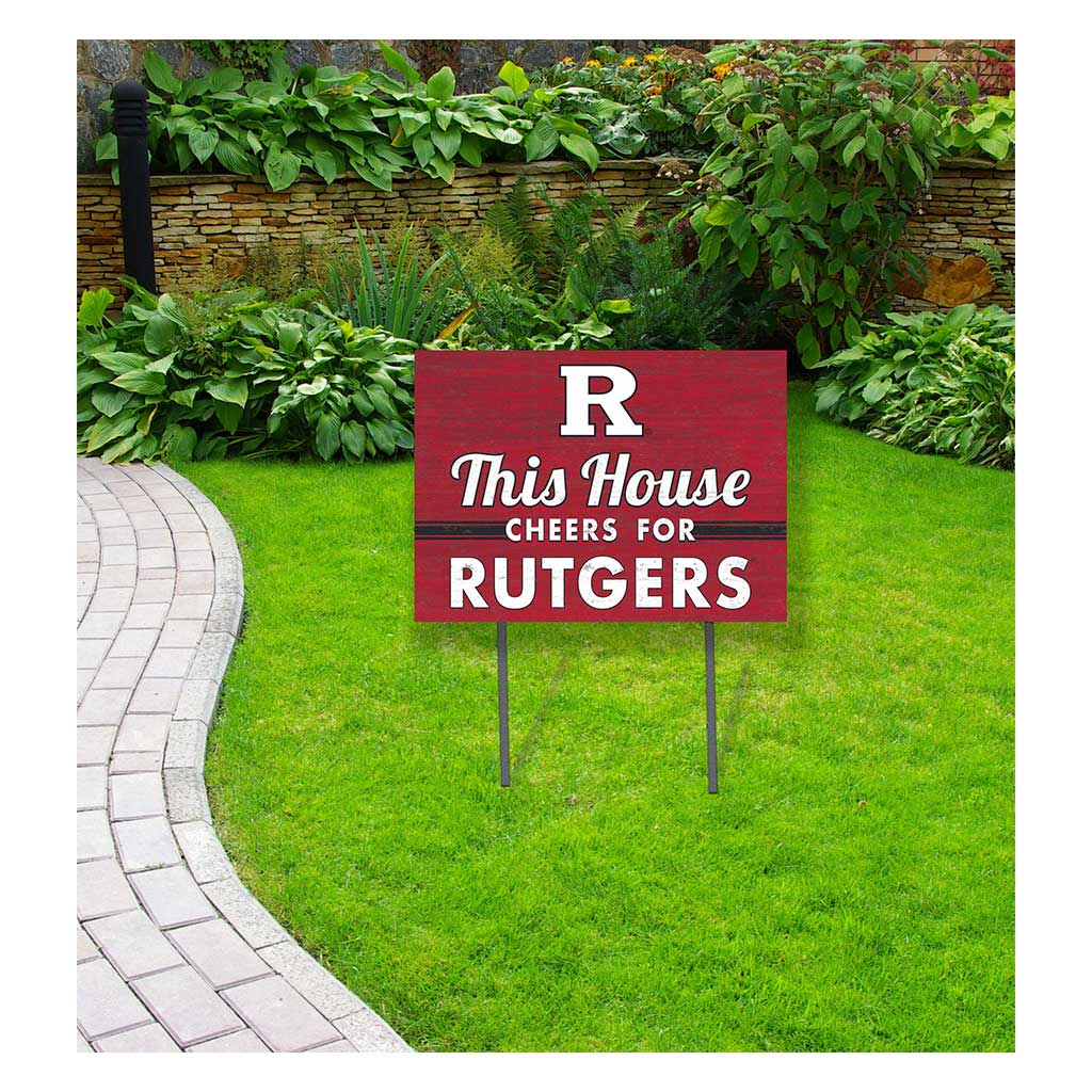 18x24 Lawn Sign Rutgers Scarlet Knights